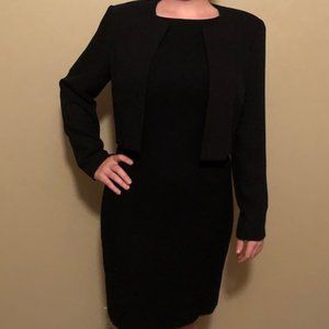 Classic Little Black Dress with Jacket